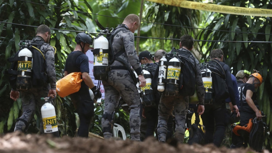 Thai Governor Says Cave Rescue Has Begun For Trapped Soccer Team