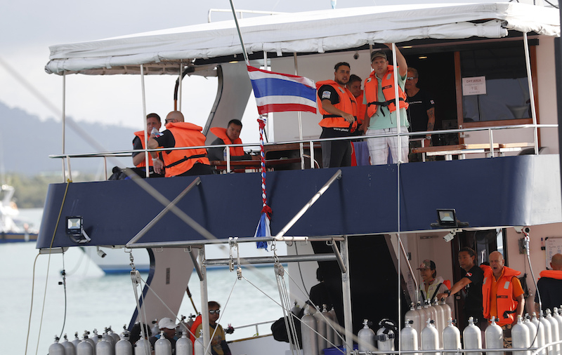 Thai Official: 5 Reported Missing From Sunken Boat Are Alive