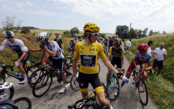 Tour de France Riders Sprayed With Tear Gas