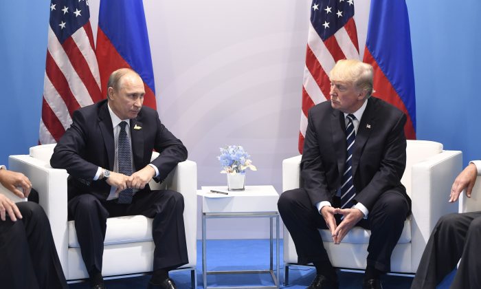 President Donald Trump and Russian President Vladimir Putin