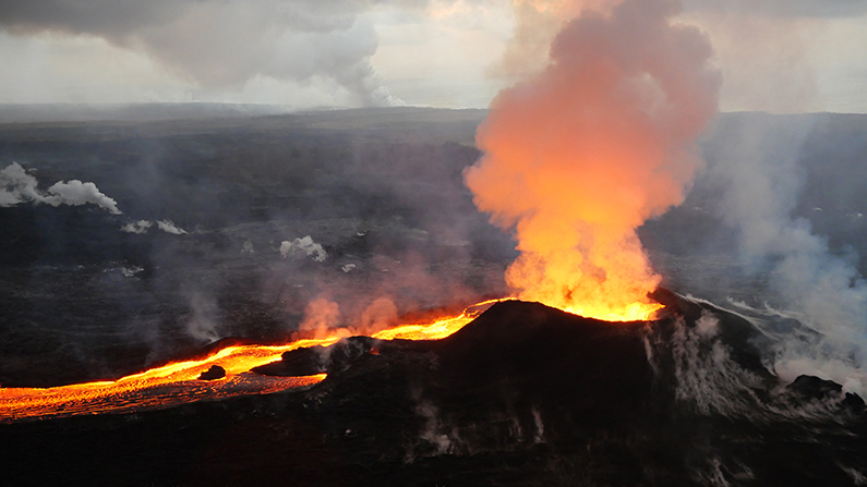 Kilauea Eruption Adding Area to Hawaii’s Big Island