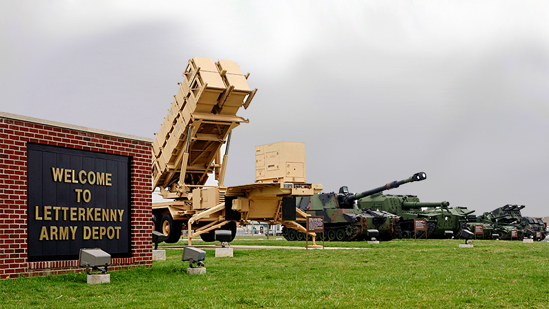 An explosion and fire at the Letterkenny Army Depot in Pennsylvania took the life of a civilian employee on July 19, 2018. (Letterkenny Army Depot/Facebook)