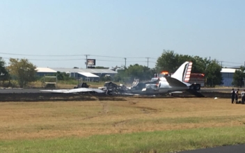 Vintage Plane Crash-Lands During Take-Off; All Passengers Survive