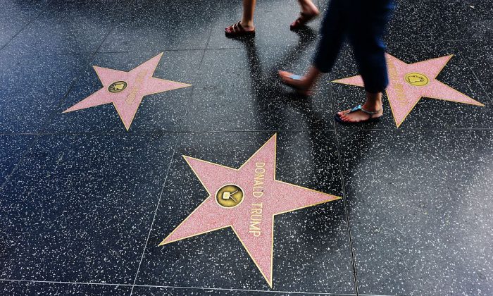 Trump’s Walk of Fame Star Multiplies by Dozens After Reports of Vandalism
