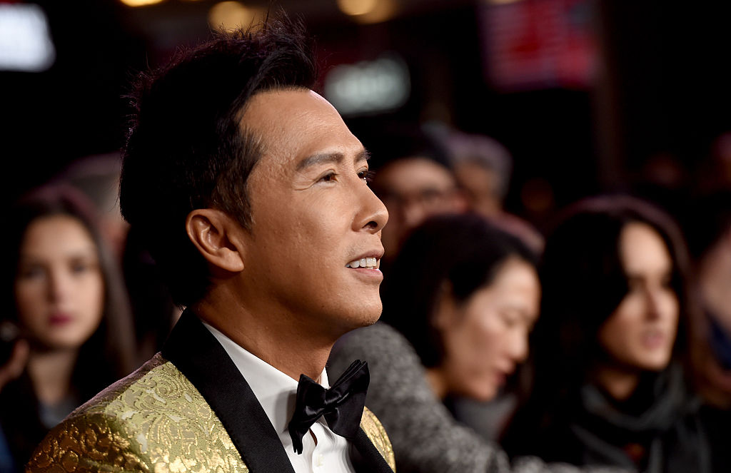 Donnie Yen arrives at the premiere of Paramount Pictures’ ‘xXx: Return of Xander Cage’ at the Chinese Theatre on January 19, 2017 in Los Angeles, California. (Kevin Winter/Getty Images)