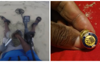 YouTuber Finds Olympic Gold Ring With Metal Detector on Southern California Beach