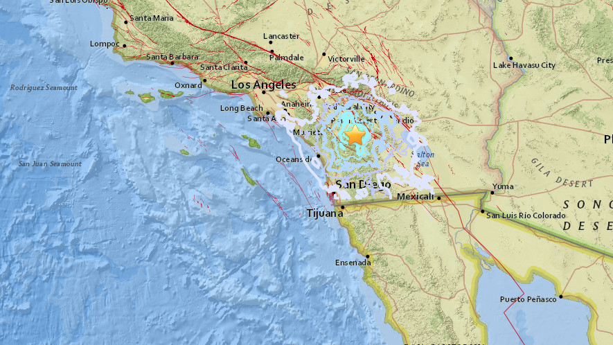4.4 Magnitude Quake Hits Southern California