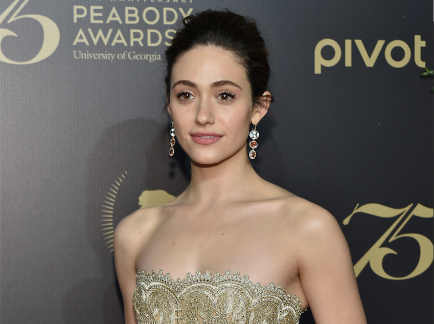shameless fiona dress season 9 WornOnTV: Fiona's black metallic midi dress on Shameless | Emmy Rossum