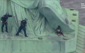 Woman Who Climbed Statue of Liberty as Act of Resistance Found Guilty