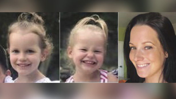 This photo combo of images provided by the Colorado Bureau of Investigation, (L-R) Bella Watts, Celeste Watts, and Shanann Watts. (The Colorado Bureau of Investigation via AP)