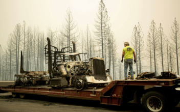 California Highway Littered With Burnt-out Trucks, Closed Until Declared Safe