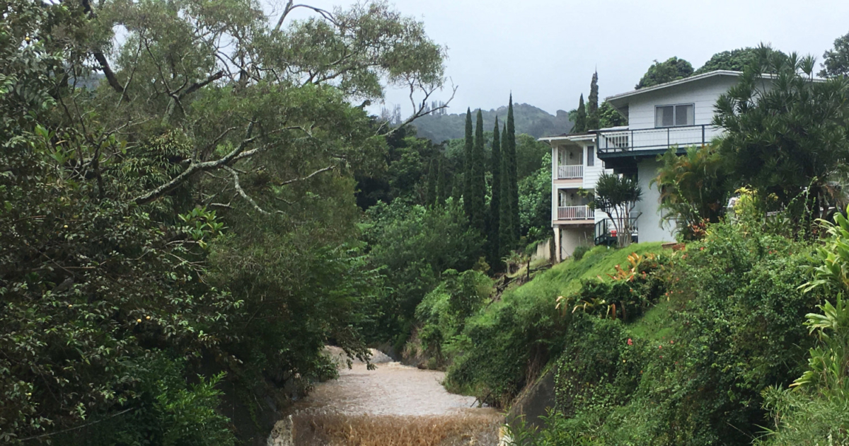 Honolulu Warns Residents After Storm Swells Dam Water Levels Ntd