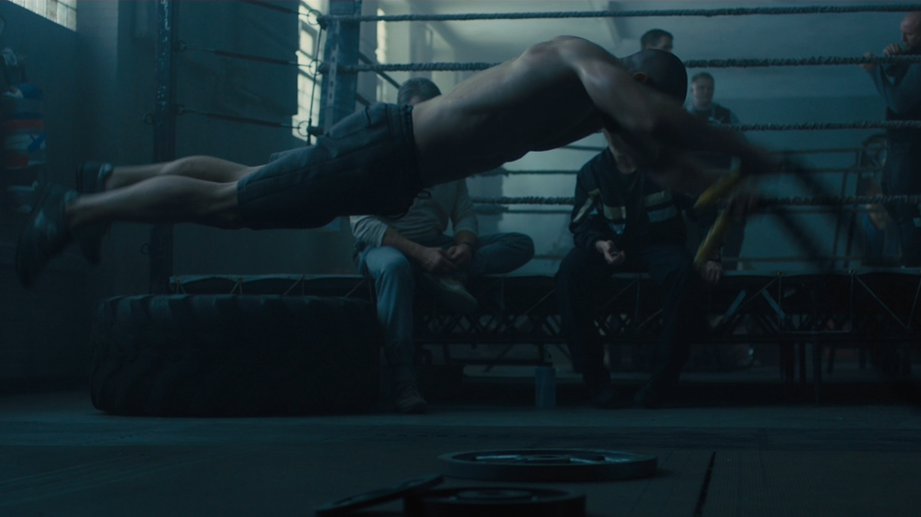 Adonis Creed trains intensively in “Creed II.” (Screenshot/MGM)
