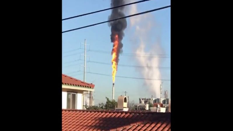 refinery la chevron fire