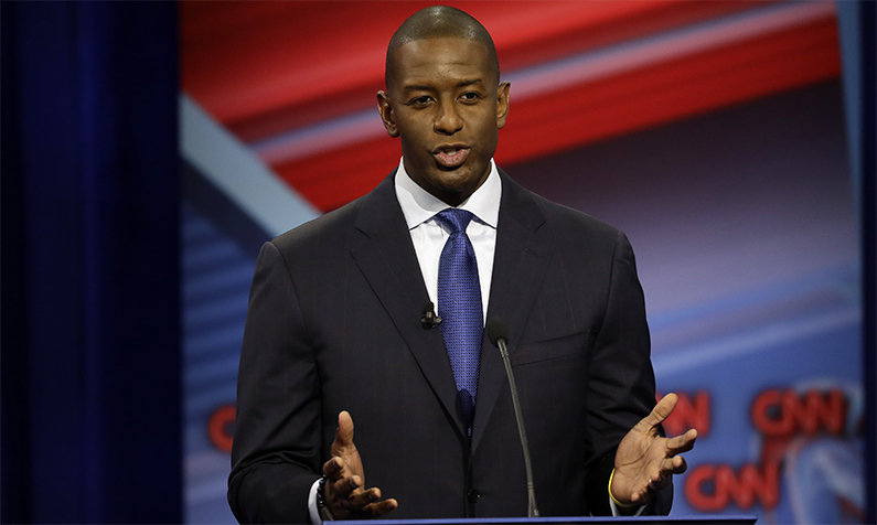 Florida Giovernor candidate Andrew Gillum