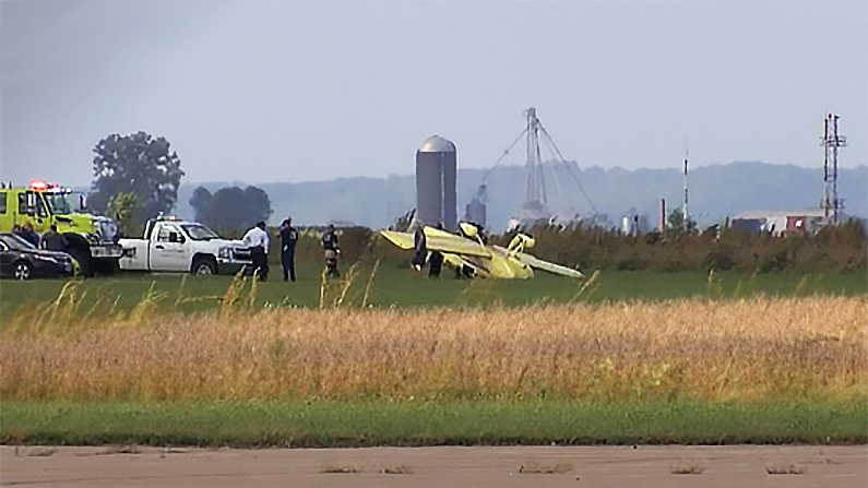 Two passengers were transported to local hospitals in “moderate to serious condition,” on Oct. 9, 2018. (Screenshot/Fox)