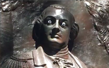 Monument’s Googly Eye Mischief is ‘No Laughing Matter’ in Savannah