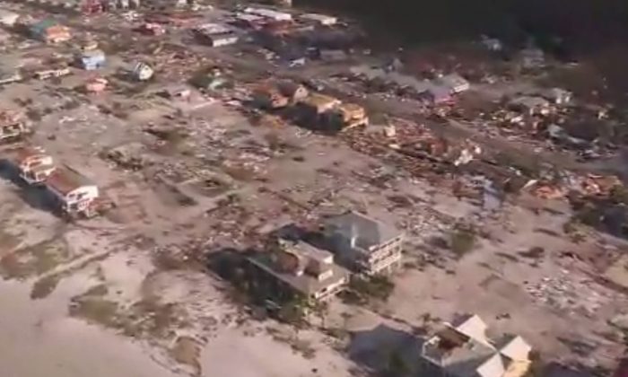 Mexico Beach, Fla., was totally devastated by Hurricane Michael, on Oct. 10, 2018. (CNN)