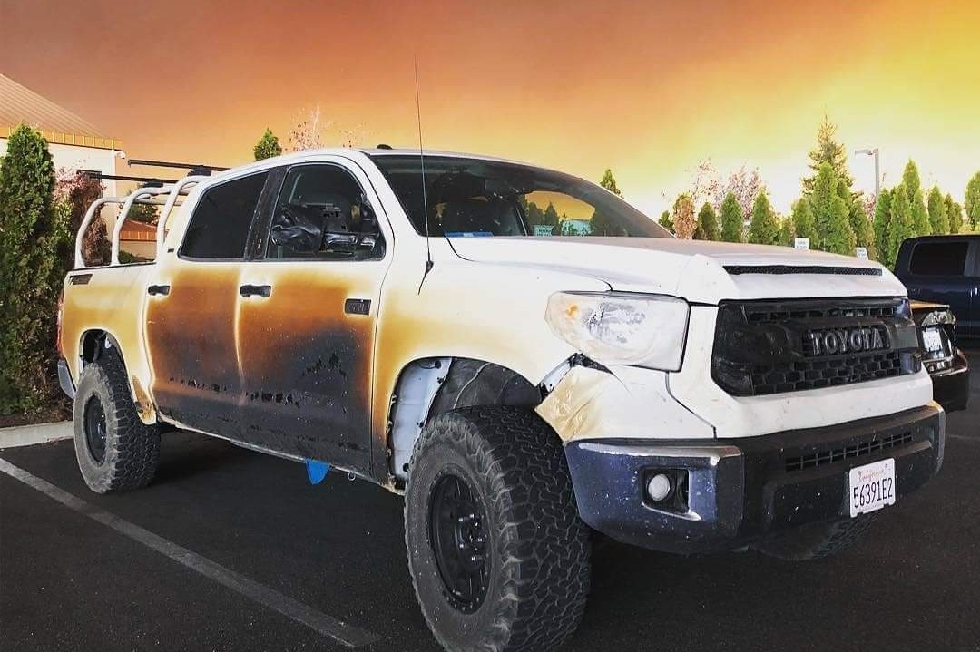 Nurse Who Risked Life to Save Patients From California Wildfire Receives New Pickup Truck