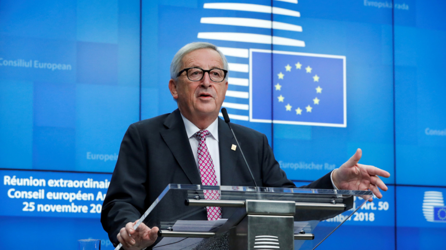 ‘No Room Whatsoever For Renegotiation’ of Brexit Deal, EU Head Juncker Says
