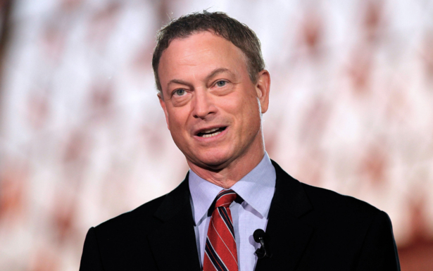 Host Gary Sinise onstage at the 25th National Memorial Day Concert in Washington, DC, on May 25, 2014. (Paul Morigi/Getty Images for Capitol Concerts)