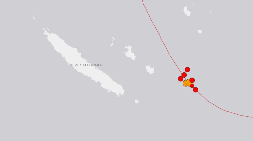 Tsunami Warning Issued in Pacific as New Caledonia Rocked by Multiple Strong Earthquakes
