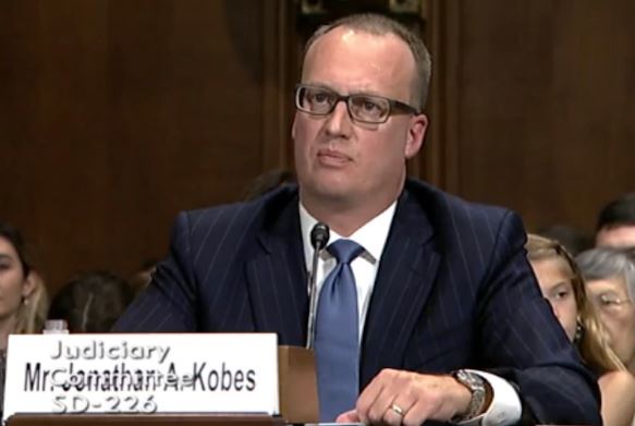 Jonathan Kobes in a file photo. (Senate Judiciary Committee)