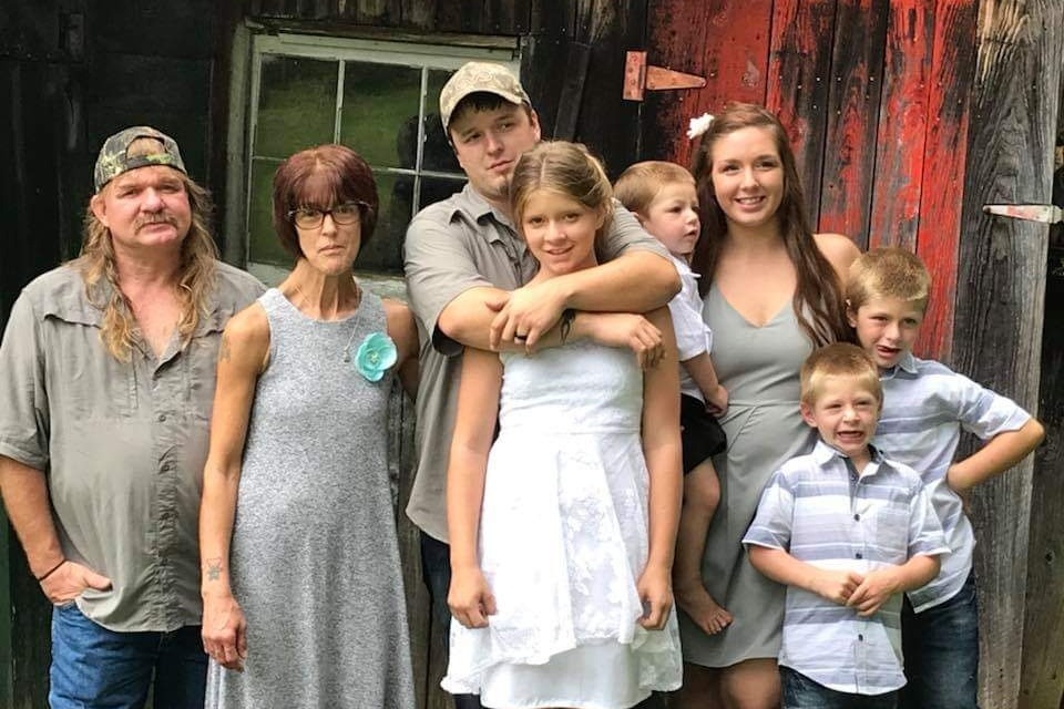 Melinda Lebarron (2nd L), a Pennsylvania grandmother, is in critical condition after being attacked by a bear on Dec. 12, 2018. (Melinda lebarron/GoFundMe)