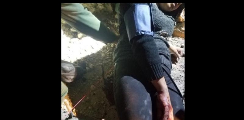 Officials released a photo of a woman, a mother of two, who was impaled on a piece of rebar while trying to scale the U.S.-Mexico border fence near San Diego, Calif., on Nov. 25, 2018. (U.S. Customs and Border Protection)
