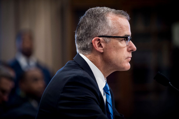 Acting FBI Director Andrew McCabe testifies before a House Appropriations subcommittee meeting on the FBI's budget requests for FY2018 in Washington on June 21, 2017. (Pete Marovich/Getty Images)