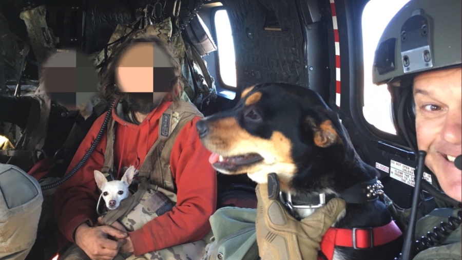 California Couple and Dogs Rescued After Two-Week Mountain Ordeal
