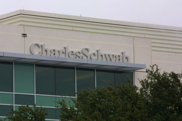 Charles Schwab building in Austin, Texas on Jan. 12, 2001. (Joe Raedle/Newsmakers/Getty)
