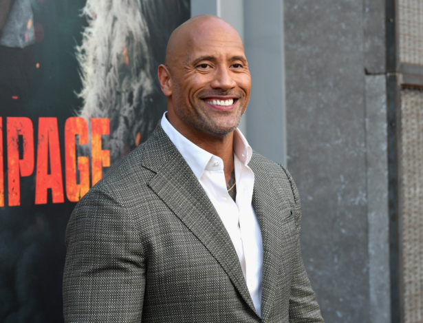 Dwayne Johnson attends the premiere of Warner Bros. Pictures' "Rampage" in Los Angeles, on April 4, 2018. (Kevin Winter/Getty Images)