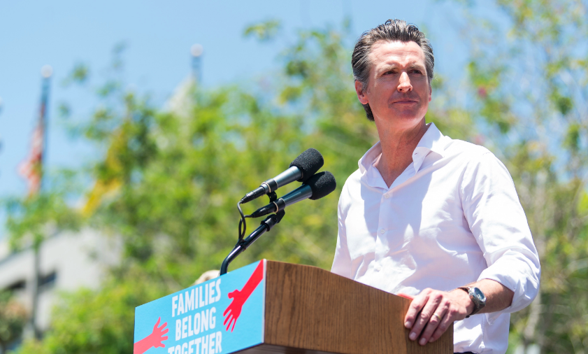 California Gov. Newsom’s State Budget Poses to Create Water Tax