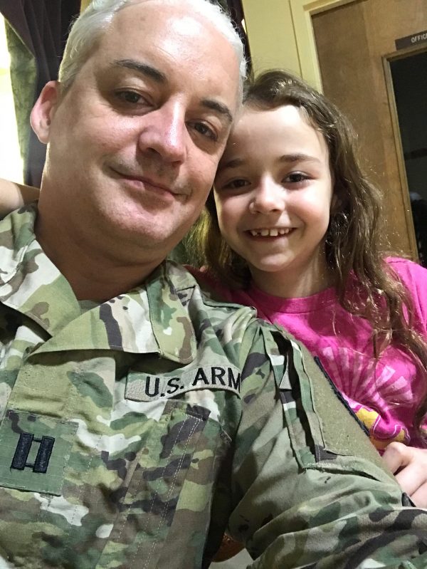 Heath Bertram with his youngest daughter Anastasia. (Courtesy of Heath Bertram)