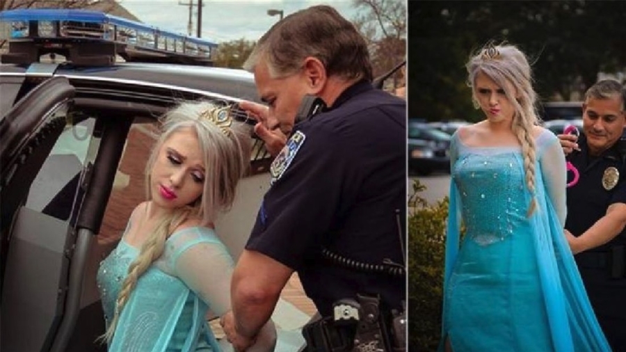 McLean Police Fight Polar Vortex by Arresting ‘Elsa’ from Disney’s ‘Frozen’