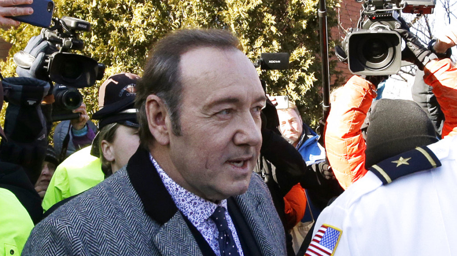 Kevin Spacey Appears at Court for Hearing in Groping Case