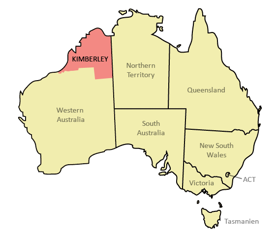The Kimberley region in Western Australia. (Martyman/Wikimedia Commons/CC BY 3.0 ept.ms/2FZU1oT)