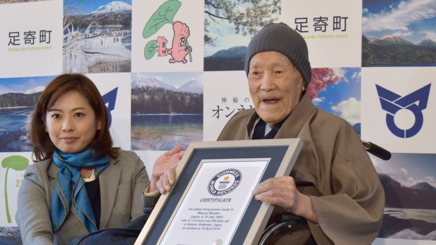 World’s Oldest Man Dies in Japan Aged 113