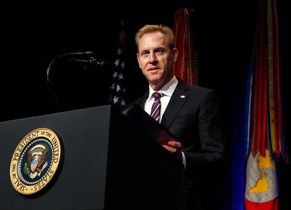 Acting Secretary of Defense Patrick Shanahan speaks during a Missile Defense Review announcement at the Pentagon, in Arlington, Virginia., on January 17, 2019<br/>(Martin H. Simon - Pool/Getty Images)
