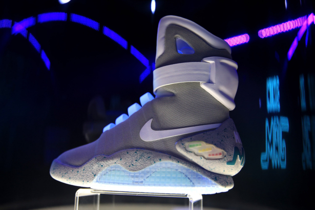  A detailed view of the Nike Mag