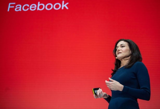 Sheryl Sandberg, COO of Facebook, speaks during the Digital-Life-Design conference in Munich, Germany. on Jan. 20, 2019. (Lino Mirgeler/AFP/Getty Images)