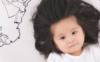 Japanese Baby Who Went Viral Over Hair Gets Modeling Job