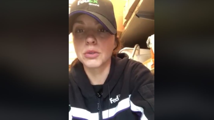 South Carolina FedEx Worker Goes Viral After Diversion on Route