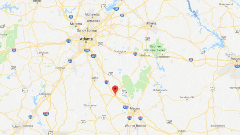 The Monroe County Sheriff’s Office filed charges against the 12-year-old. It’s not clear if the 12-year-old is a boy or a girl. A photo shows Forsyth, Georgia, where the alleged attack took place. (Google Maps)