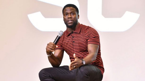 Kevin Hart at Morehouse College in Atlanta, Ga., on Sept. 11, 2018. (Paras Griffin/Getty Images for Universal Pictures)