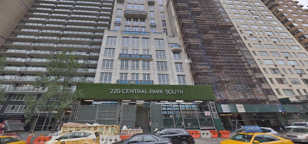 Ken Griffin’s new neighbors include the singer Sting and Trudie Styler (Google Street View)