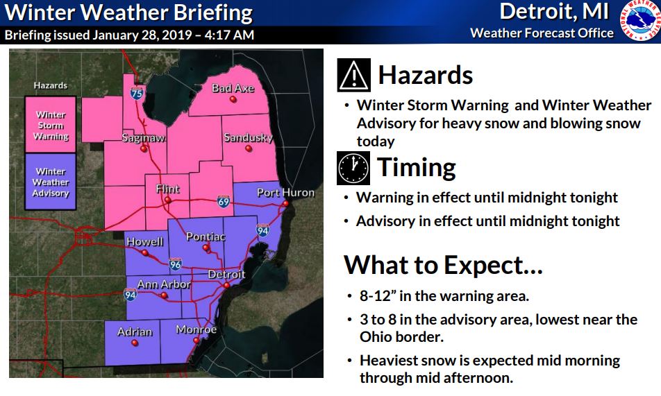 winter storm detroit