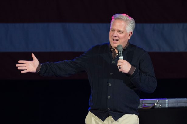 Conservative talk radio host Glenn Beck.