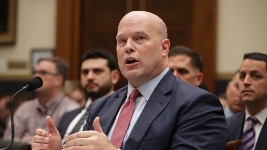 AG Whitaker Says He Has Not Interfered in Mueller Investigation